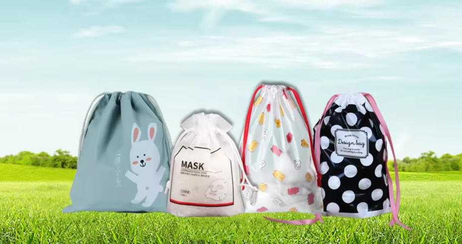 Plastic Drawstring Bag